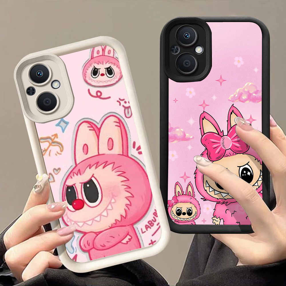 เคสสําหรับ OPPO Reno Find 8 7Z 7 X5 8Z Lite 5F 5G Q-69 น่ารัก Labubu