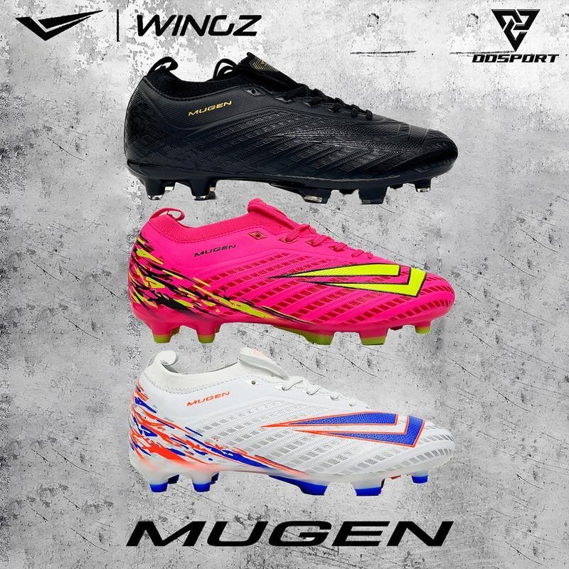 WINGZ MUGEN รองเท้าสตั๊ด มุเก็น ตัวรองท็อป PU หนังสังเคราะห์ ไซส์ 35-45