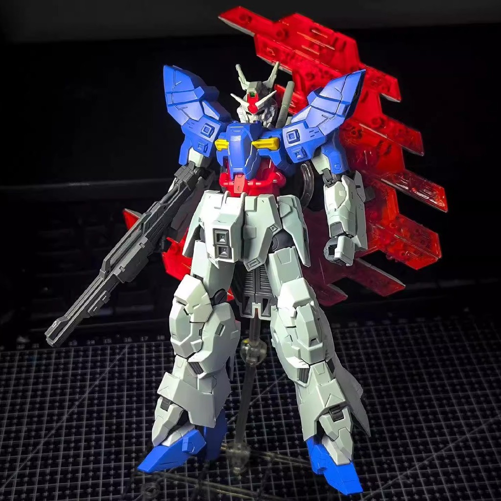 สินค้าใหม่ Jujiang JJ Moon Gundam HG1/144 Moon Gundam Meiyueda ประกอบรุ่นมาพร้อมกับรูปยึด