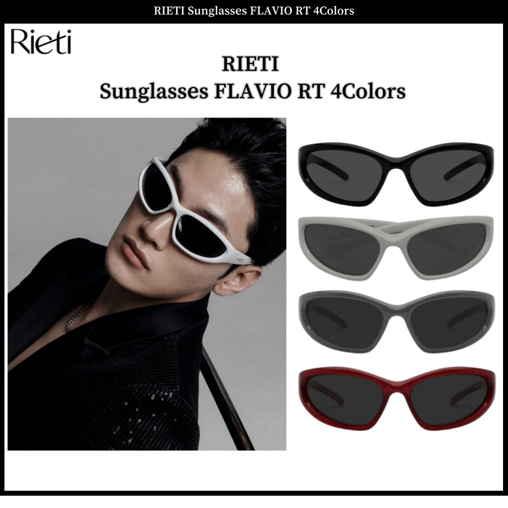 ♞Rieti แว่นกันแดด FLAVIO RT 4 สี FVB