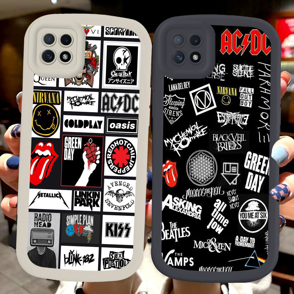 J-14 แฟชั่น Rock Band นุ่มสําหรับ Realme C30 9i C11 C20 30S 8i 8 Pro 20A Narzo 50i 50 Prime