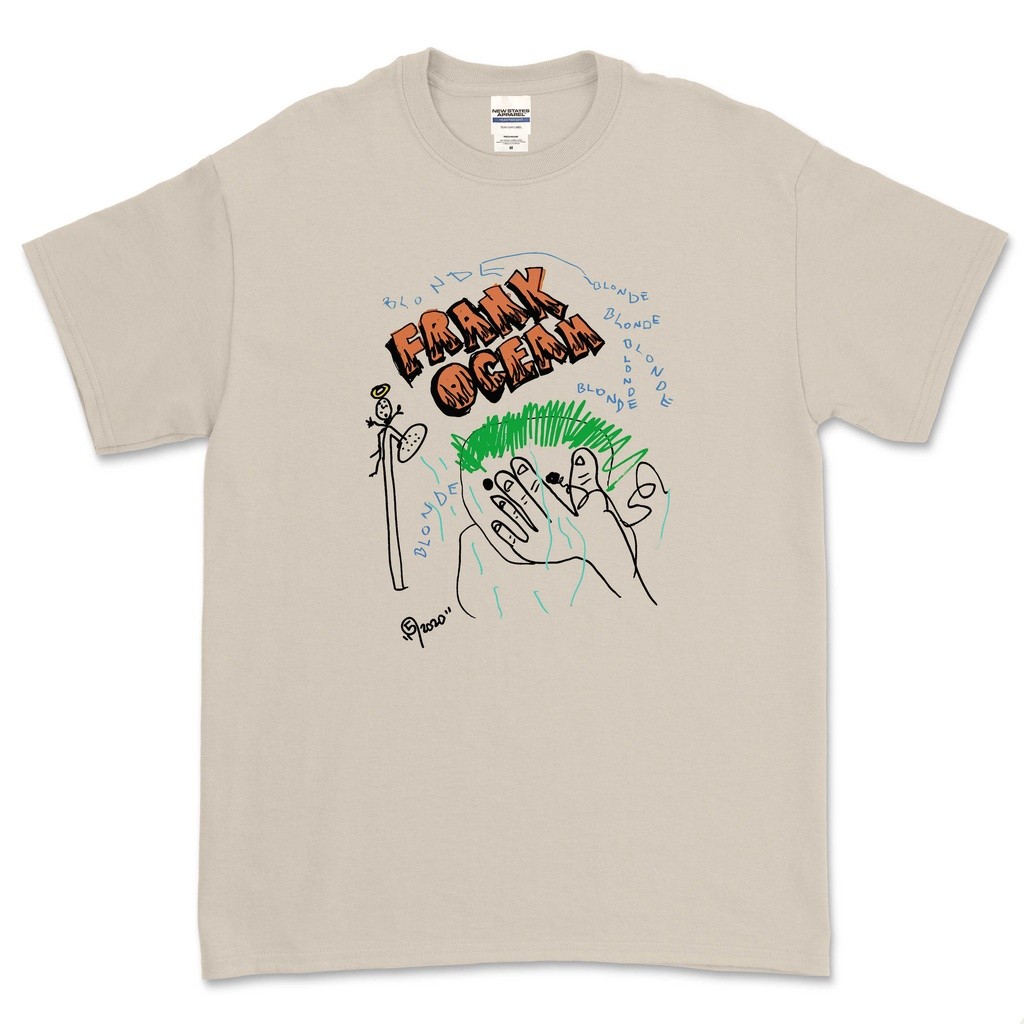 Frank OCEAN - เสื้อยืด FANART DRAWING