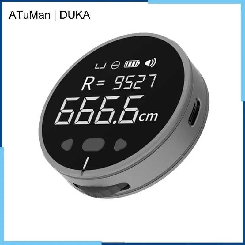 ி DUKA Atuman Q ไม้บรรทัดไฟฟ้ามินิกลองเครื่องมือวัดดิจิต