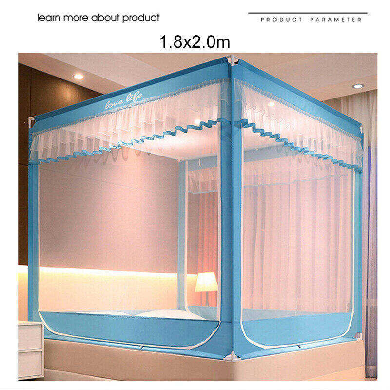 6 5 Feet Large Net, Very Flexible Mosquito For Sitting On The Bed, Zip Mosquito Net To Prevent Fa