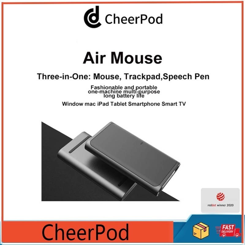Cheerdots CheerPod เมาส์บลูทูธไร้สาย ขนาดเล็ก สําหรับ MacBook และ Windows Win8 10 Win11 พร้อม BLE M