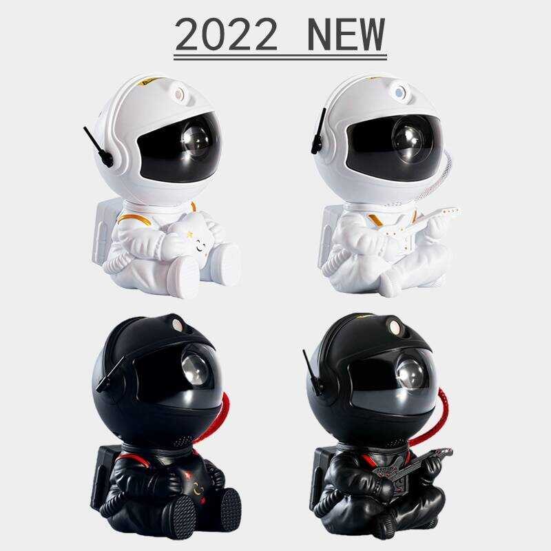 2024New 🍀 Astronaut Starry Sky Galaxy Stars Projector Night Light LED Lamp For Bedroom Room De