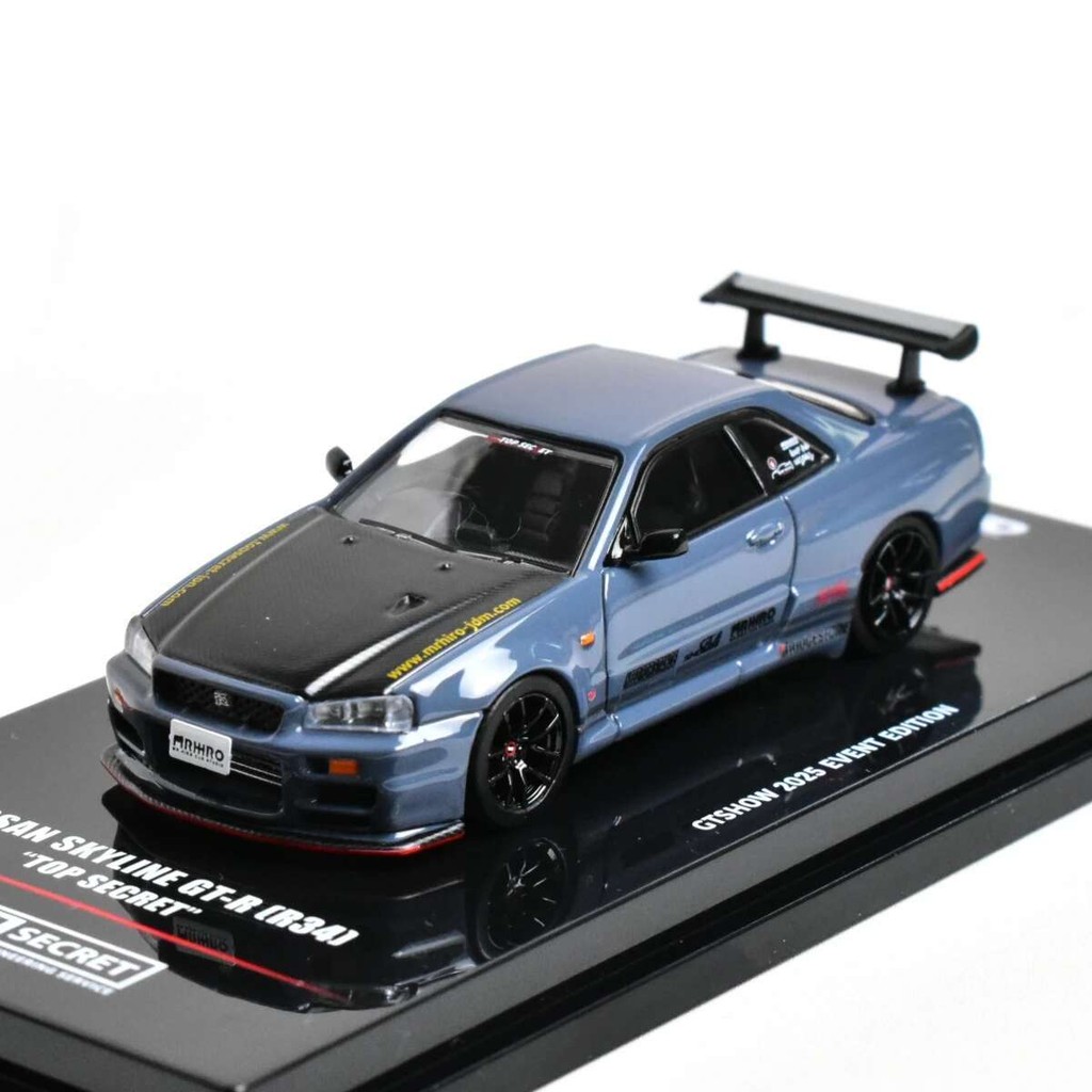 Inno 1:64 SUZHOU Limited GT โชว์ 2025 R34 SUPRA รถโมเดลDiecast ราคา ถูกที่สุด ดีลบีเคเค แกลเลอรีภาพที่ 4