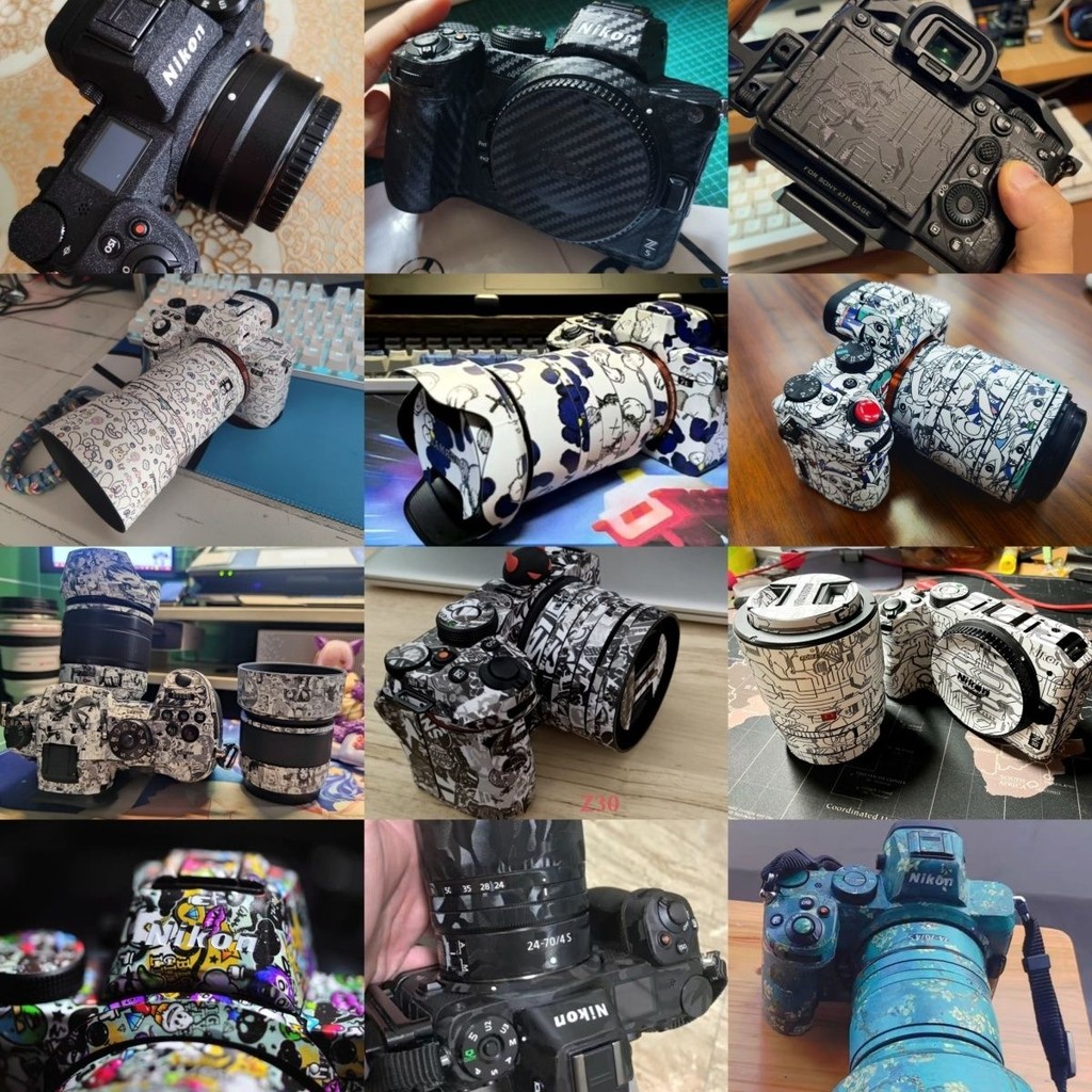 [สติกเกอร์เลนส์กล้อง] เหมาะสําหรับ Nikon Z5 Z6 Z7 Z6II Z7II Z63 สติกเกอร์ Z50/II Z30 Z8 ZF Body Film