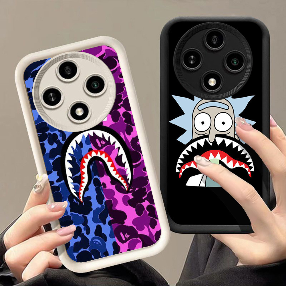 เคสสําหรับ VIVO IQOO Z9 T4 Y01A 13 NEO 10 Y300 Z9X Z10 Turbo Pro Plus 5G Q-45 shark