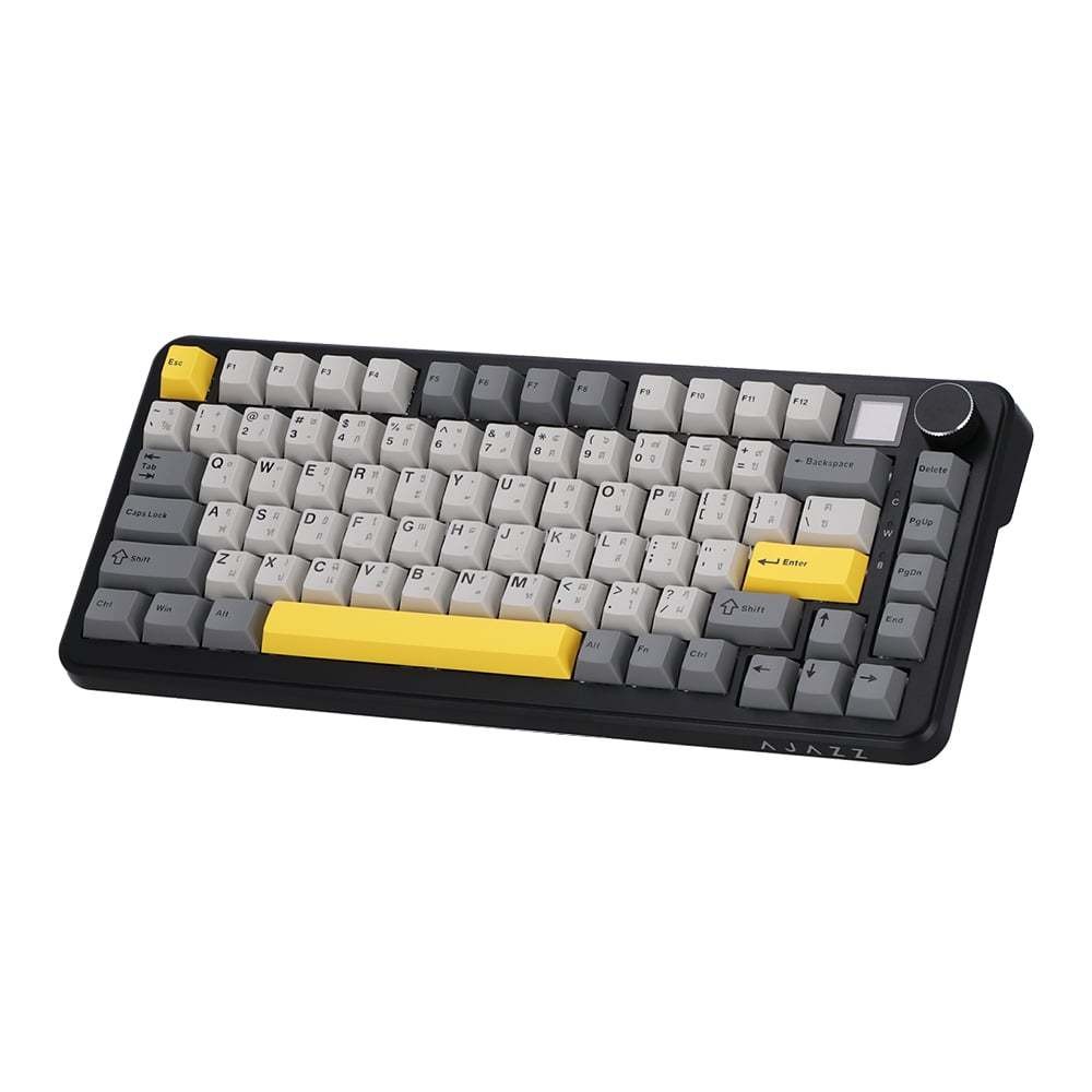 WIRELESS KEYBOARD คีย์บอร์ดไร้สาย AJAZZ AK820MAX LCD MAGNETIC SWTICH EDITION MAGNETIC SWITCH RGB EN