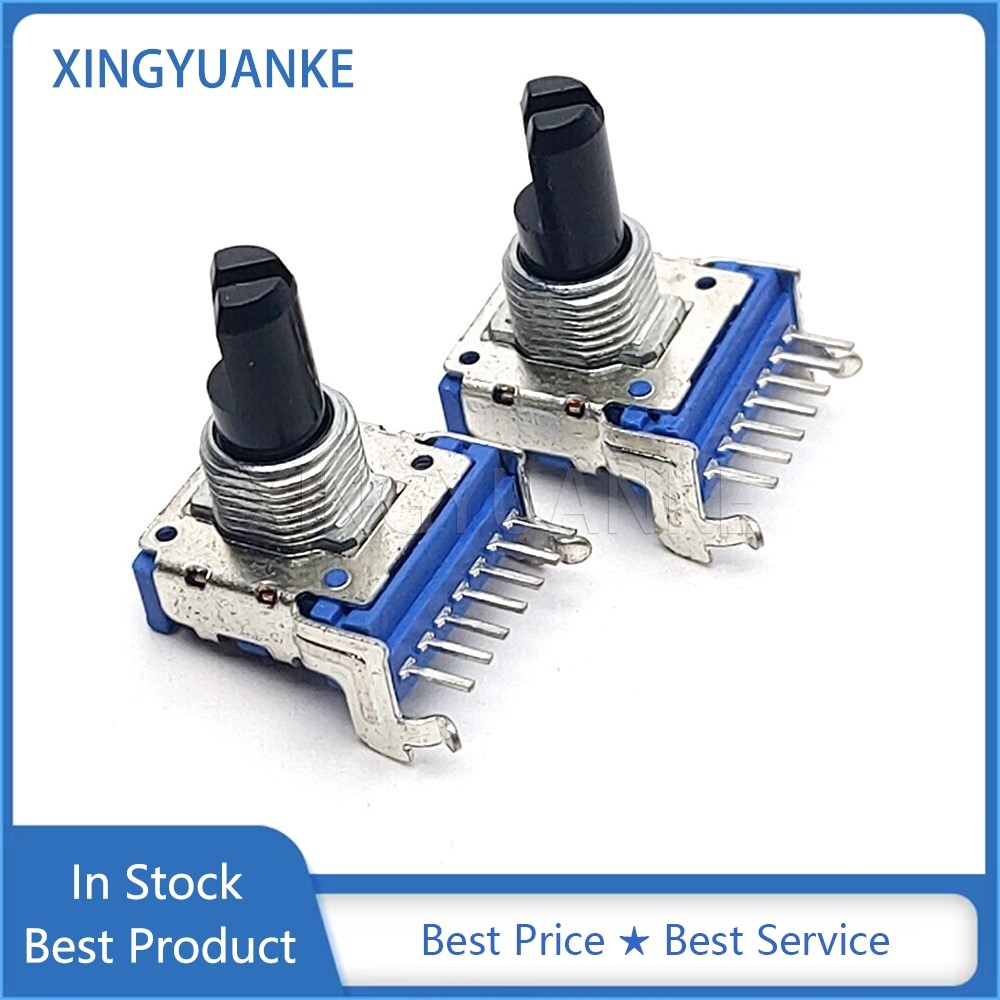 1 ชิ้น/ล็อต 142 ประเภท RK14 Duplex C5K C10K C200K 25A20K แนวนอน 7-Pin C502 C103 C204 Volume Mixer Po