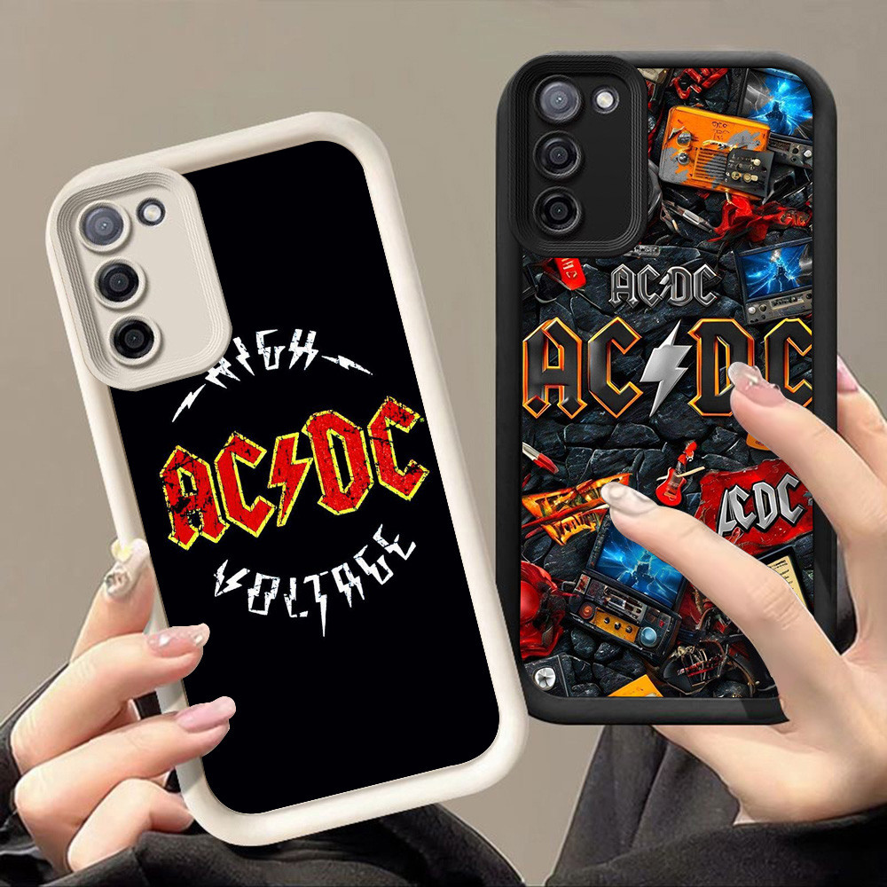 เคสสําหรับ Samsung A10 A72 J2 M30S J4 J7 J6 A7 M21 Prime Plus Pro 5G Q-28 ACDC Band