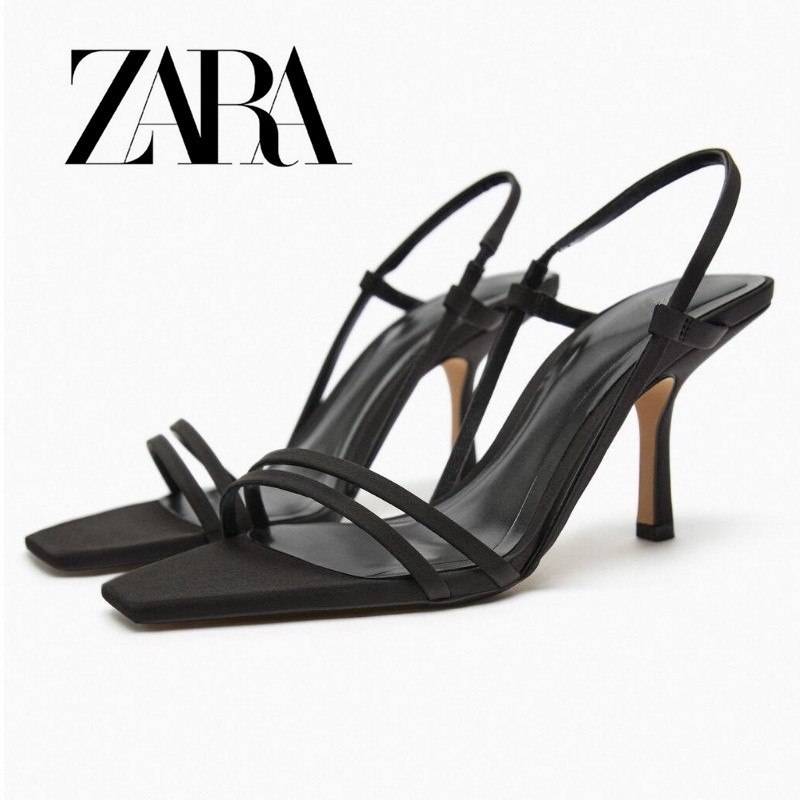 Zara รองเท้าส้นสูง ใส่สบาย พลัสไซซ์ สําหรับผู้หญิง