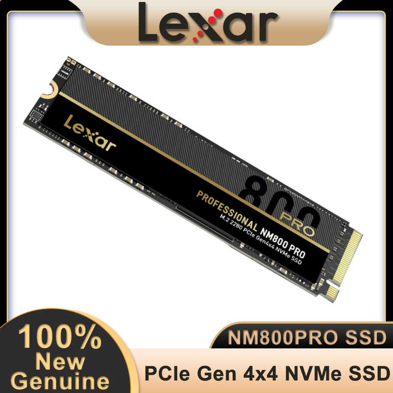 Lexar SSD 7 NM800 Pro สร้างขึ้นใน SSD PCIE Gen 4.0X4 1B 2TB 4TB M.2 NVME 1.4 M.2 SSD 2