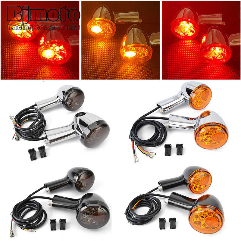 Δ ไฟเลี้ยว LED สำหรับรถจักรยานยนต์ Harley Roadster Xl883 Xl1200