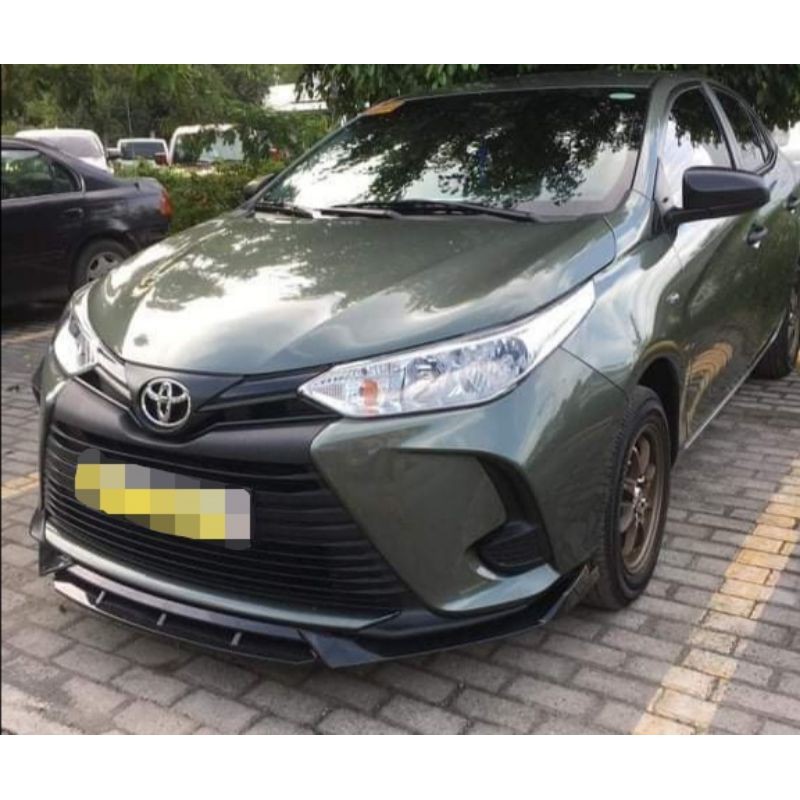 ในสต็อก Toyota Vios 2019 ถึง 2023 รุ่นกันชนหน้า Chin Diffuser Bodykits