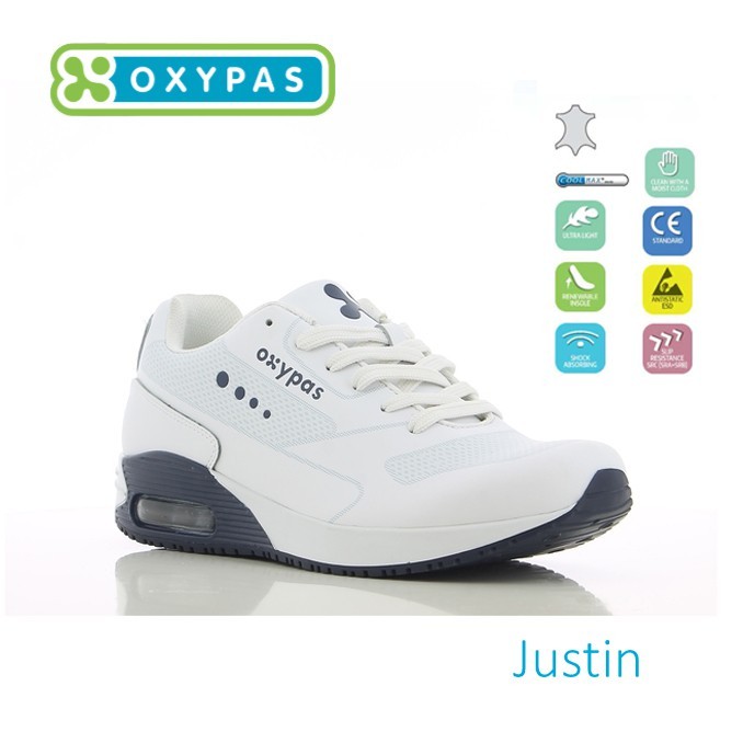 ในสต็อก Oxypas ESD Clean Room shoes รองเท้าทางการแพทย์ Justin