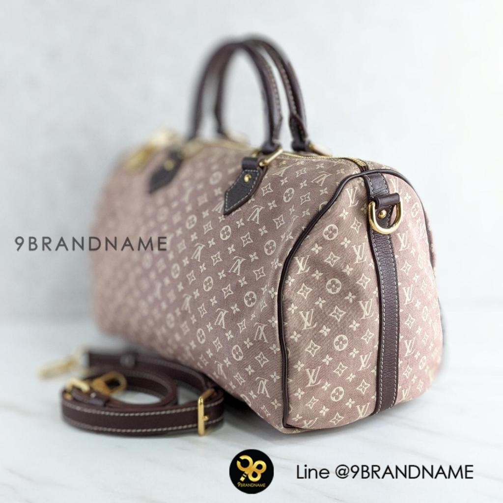 Louis Vuitton	SPEEDY BANDOULIÈRE 30 SEPIA MINI LIN IDYLLE M56704	 มือสอง ก่อนสั่งซื้อทักแชทก่อนนะคะ