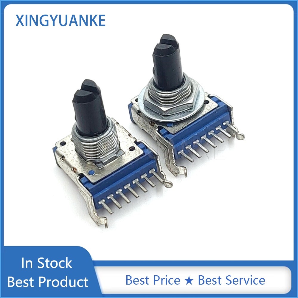 1 ชิ้น/ล็อต RK14 ประเภท Double B10K B50K AC10K Midpoint AC103 B103 B503 ผสมปริมาณ Potentiometer 7-Pi