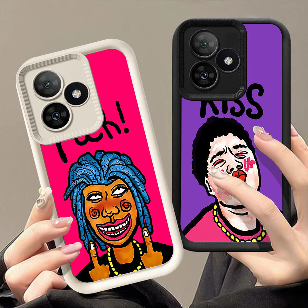 เคสสําหรับRealme 14 14T 14X Narzo C53 C63 C51 หมายเหตุ 50 GT 6 NEO6 SE C61 60 N53 N61 5G Q-91 KiSS