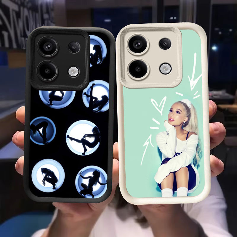 O-40 Ariana Grande Casing สําหรับ Xiaomi POCO M6 X6 NEO M7 M4 Pro สีดําและสีขาว