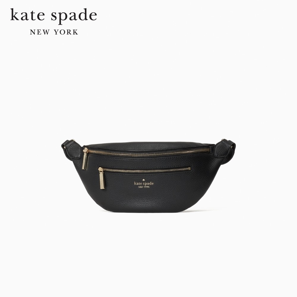 KATE SPADE NEW YORK LEILA PEBBLED LEATHER BELT BAG WKR00306 กระเป๋าคาดเอว