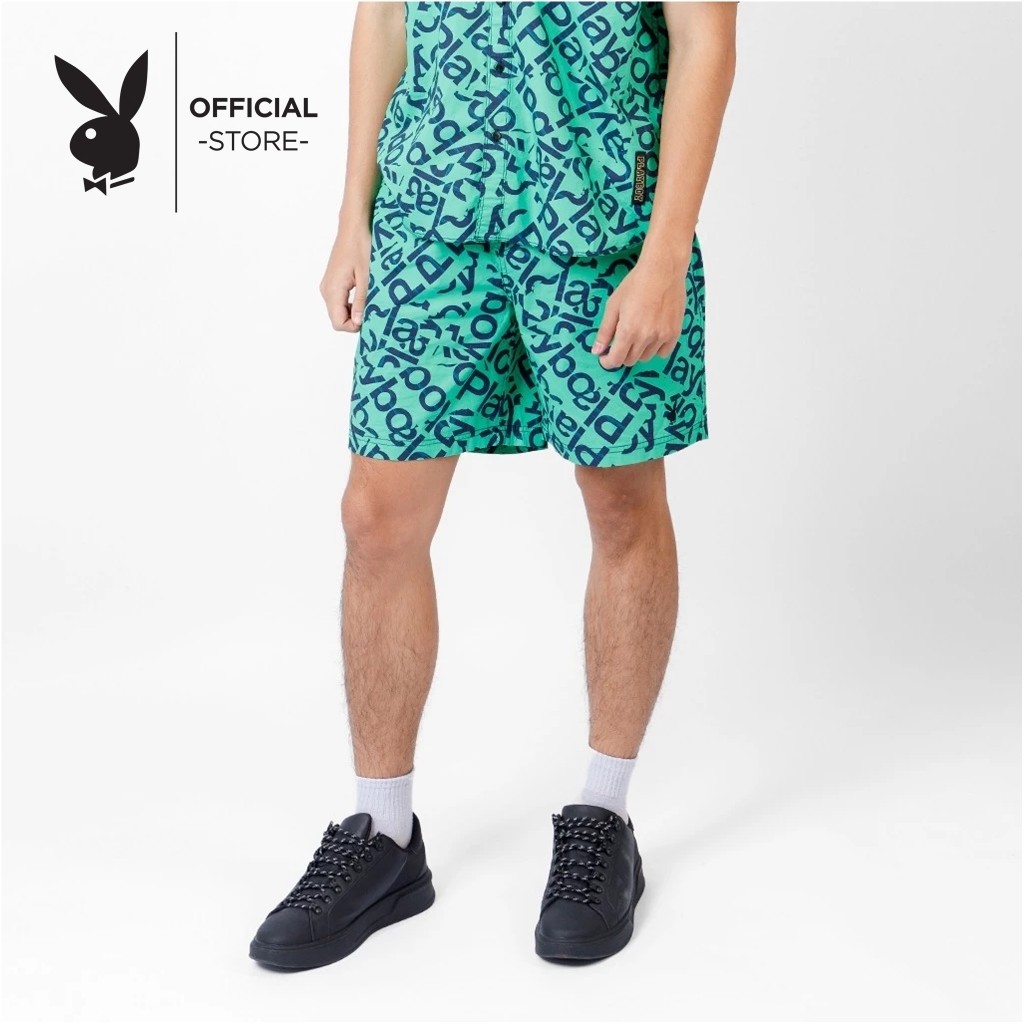 PLAYBOY เสื้อผ้าผู้ชาย/กางเกงขาสั้น รุ่น P1MB243PS003GR