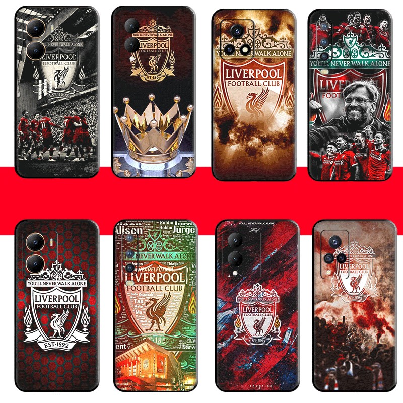 Vivo V25 S16 Pro 5G Y35 Y02 4G Y22 Y22S ความเข้ากันได้ TPU Soft Shell Case Liverpool Football Club