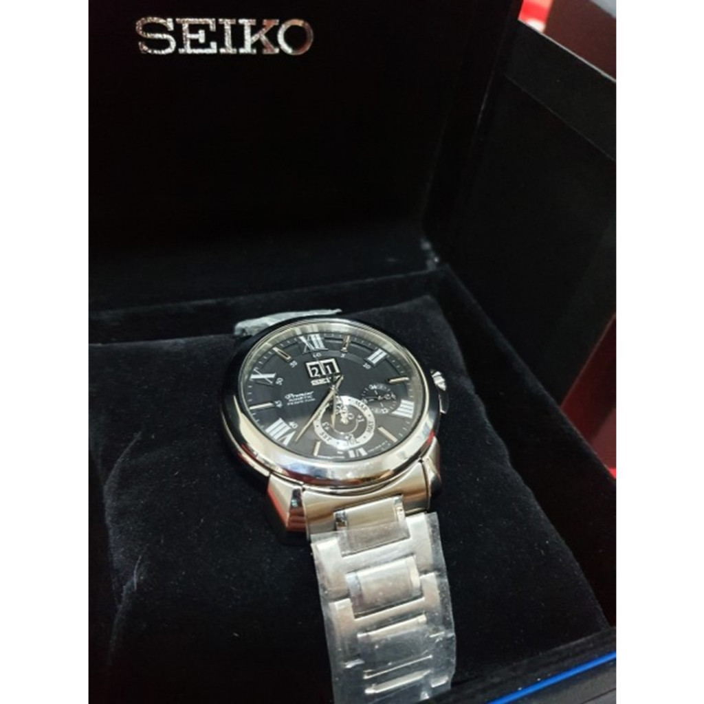 นาฬิกา Seiko Premier Kinetic รุ่น SNP141 ของแท้ (ยังไม่ผ่านการใช้งาน)