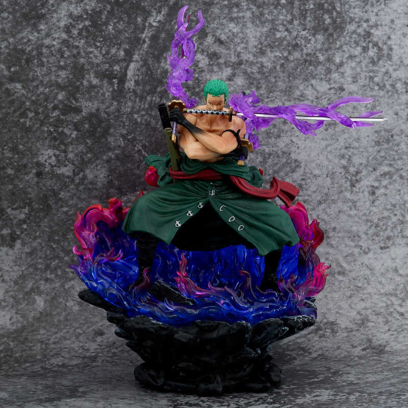Demon Cry Asura Zoro One Piece Nine Swords Asura Yan Mo โมเดลเครื่องประดับรูป