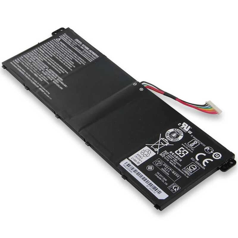▥ เปลี่ยนแบตเตอรี่ Ac14b8k Ac14b3k 3090Mah สําหรับ Acer Aspire V3 V3-111P V3-112P V5-122P V3-37