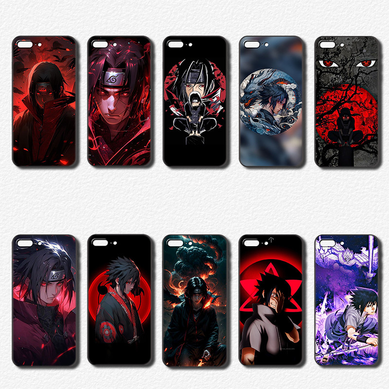 แฟชั่นนุ่มสีดําเคสโทรศัพท์สําหรับOPPO F19S R9 R9S R15NEO Neo9 F19 Pro Plus Reno 2Z FE5 NARUTO Uchiha