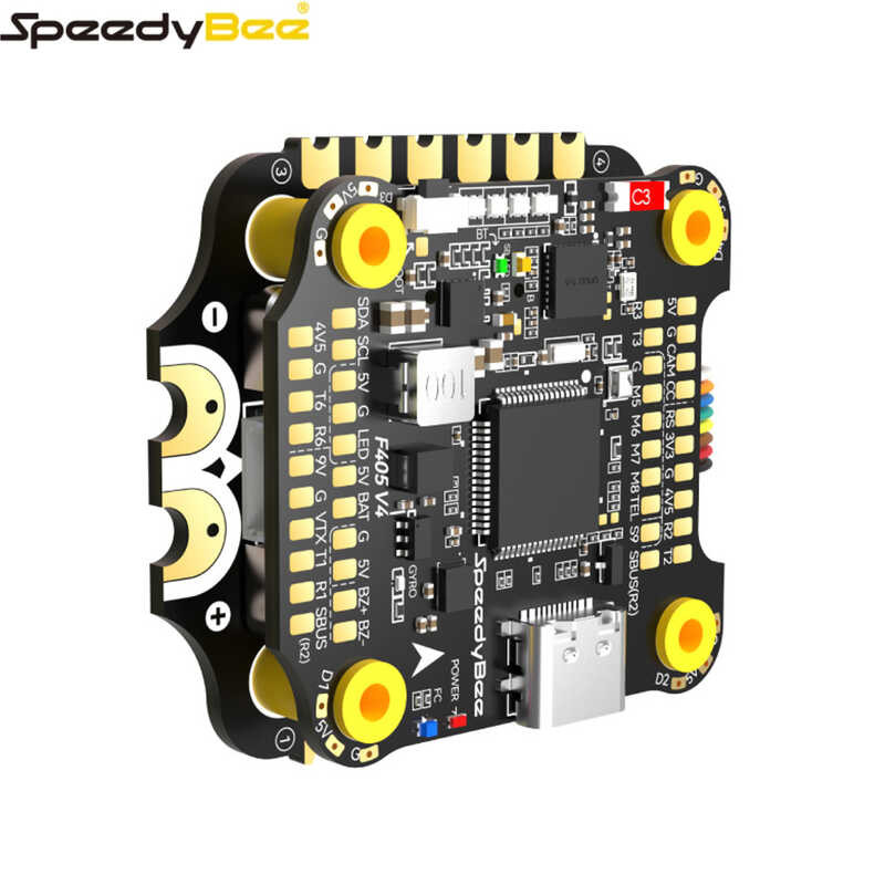 Δ Speedybee 30X30 ซ้อน F405 V4 Betaflight (ค่าเริ่มต้น) INAV FC และ BLS 60A 3