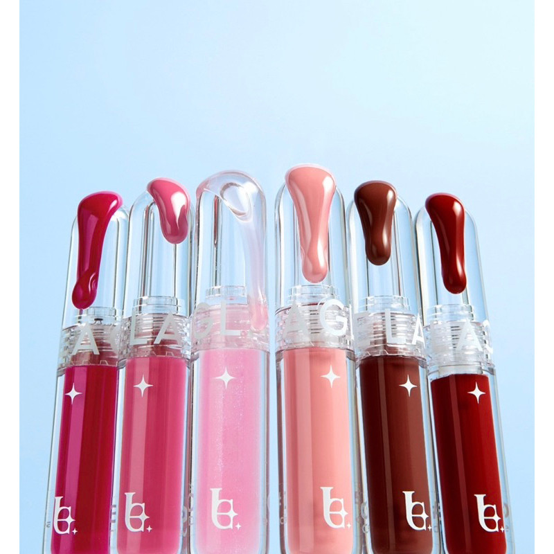 BOX SET 6 สี 999฿ Laglace Icy Glaze Gloss ลิปกลอสลากลาส ไอซี่เกลสกลอสกลบปากคล้ำ เย็นสบายปาก มีบำรุง