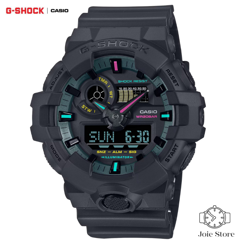 G-Shock รุ่น GA-700MF-1ADR  Casio นาฬิกาข้อมือ ประกันศูนย์ CMG