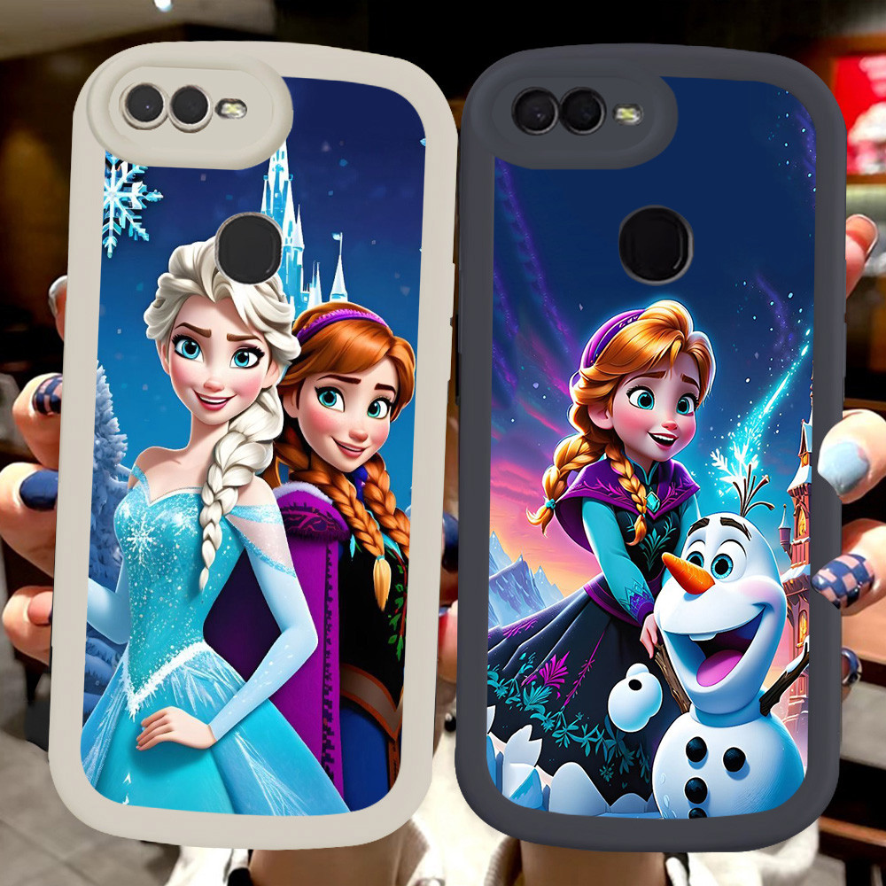 J-45 Frozen Soft Cover สําหรับ OPPO Realme C2 C1 A1K A5 A12E C2S A3S A7 A5S A12 A12S A11K