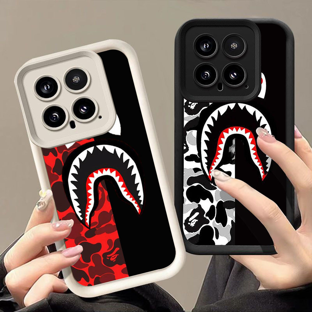 ปลอกสําหรับ Xiaomi Redmi 15C K60 Ultra POCO M3 13T 14T C65 13C 14 M4 M7 Pro Q-49 bape shark