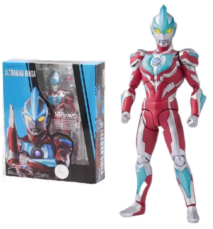 ของเล่นโมเดลตุ๊กตา Ultraman Galaxy SHF Digatli Gazeta Dekablaze ที่สามารถเคลื่อนย้ายได้