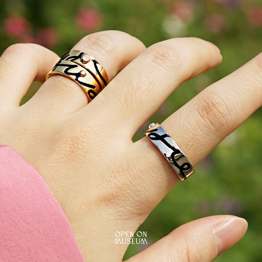 [Open on Museum] - Our.Us.Ring : Couple Ring  แหวนคู่เงินแท้ ชาย หญิง