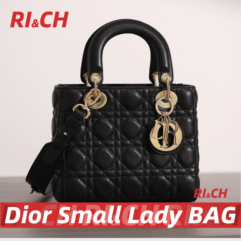 Dior Small Lady BAG Handbags กระเป๋าถือ #Rich ราคาถูกที่สุดใน Shopee