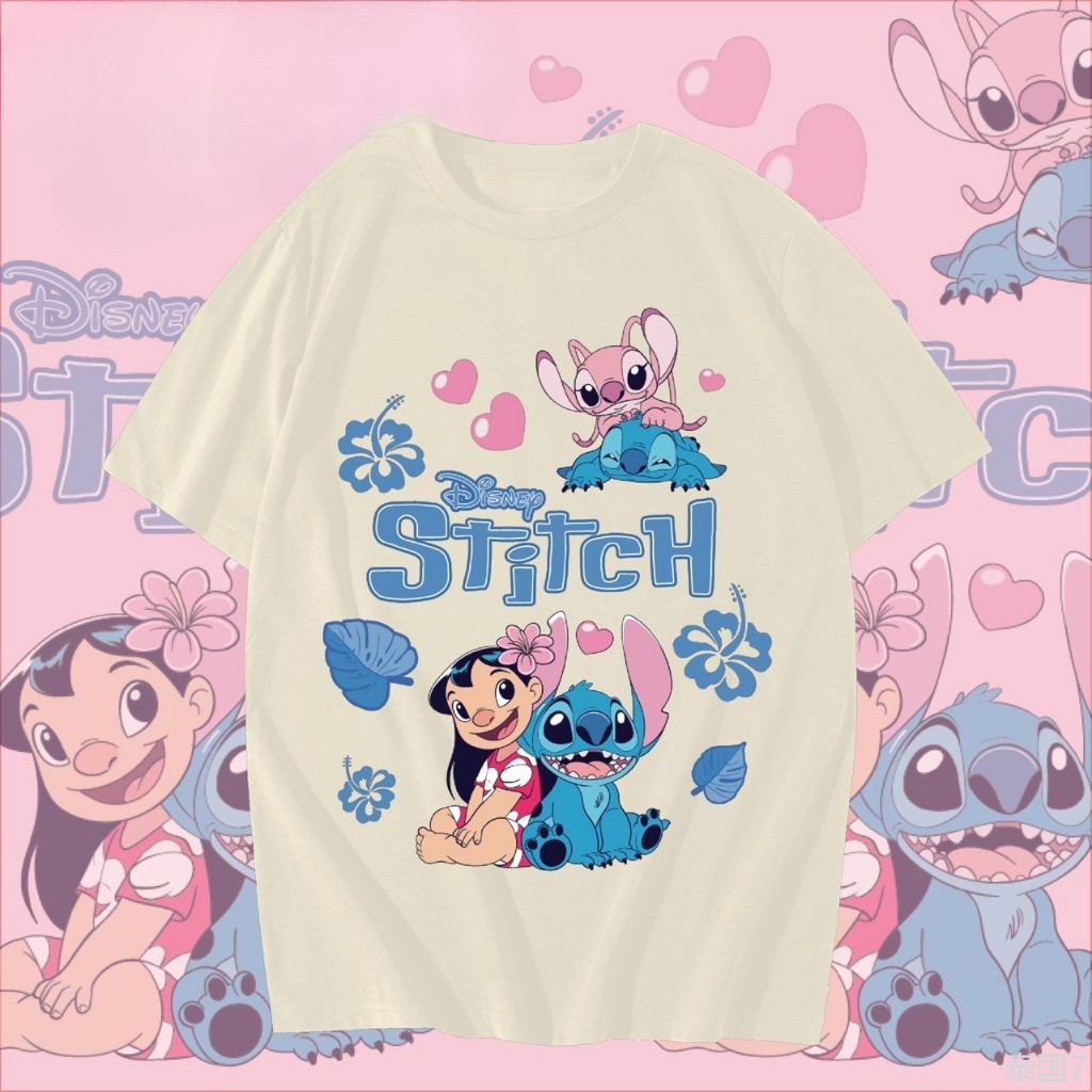 (จัดส่งในกรุงเทพฯ) M เสื้อยืดโอเวอร์ไซส์ ผ้าคอตตอน 100% เสื้อยืดเกาหลี เสื้อยืด  -A4