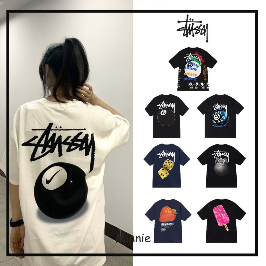 ♞,♘,♙【Minnie】เสื้อยืด Stussy AU พร้อมส่ง ของแท้ 100% จาก Shop MN XHS