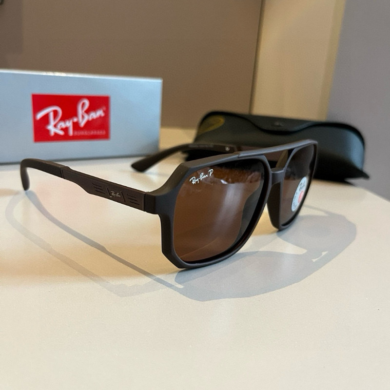 RayBan5102 แว่นตากันแดดคลาสสิก Retro Square สีดํา All-Match แฟชั่นผู้ชายผู้หญิงสไตล์เดียวกัน