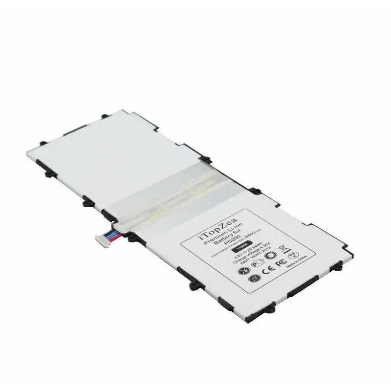 ▥ Itopzea 1X6800mah 25.84Wh T4500e T4500c เปลี่ยนแบตเตอรี่สําหรับ Samsung Galaxy Tab แท็บเล็ต 3