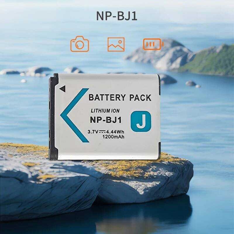 ▥ Np-Bj1 แบตเตอรี่ 1200Mah Npbj1 NP Bj1 แบตเตอรี่ชาร์จสําหรับ Sony Dsc-Rxo DSCRO Rx0m2 Rx0 Rx0i