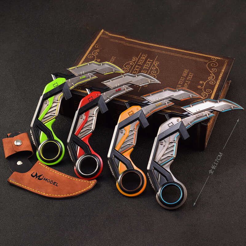 17 ซม. / 6.69 นิ้ว RGX 11Z Pro Karambit รุ่น Craft Toy โลหะผสมสังกะสีโล