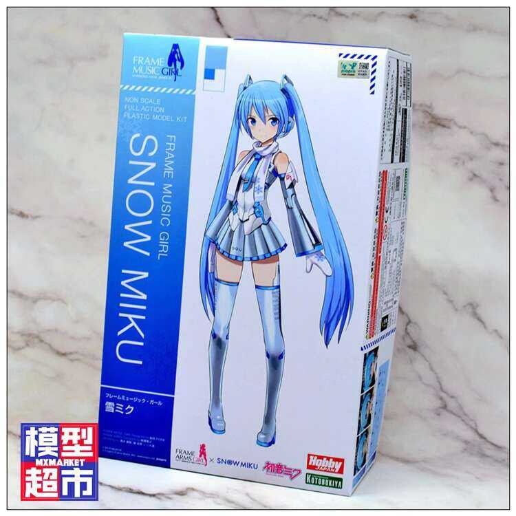 MXM Kotobukiya FG068 FAG เครื่องเนียง MIKU เสียงปฐมทัศน์ในอนาคตหิมะรุ่นประกอบเสียง