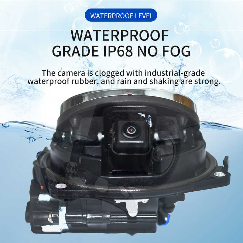 ▩ 170 องศา AHD หรือ CVBS ป้ายพลิกรถด้านหลังกล้อง HD สำหรับ