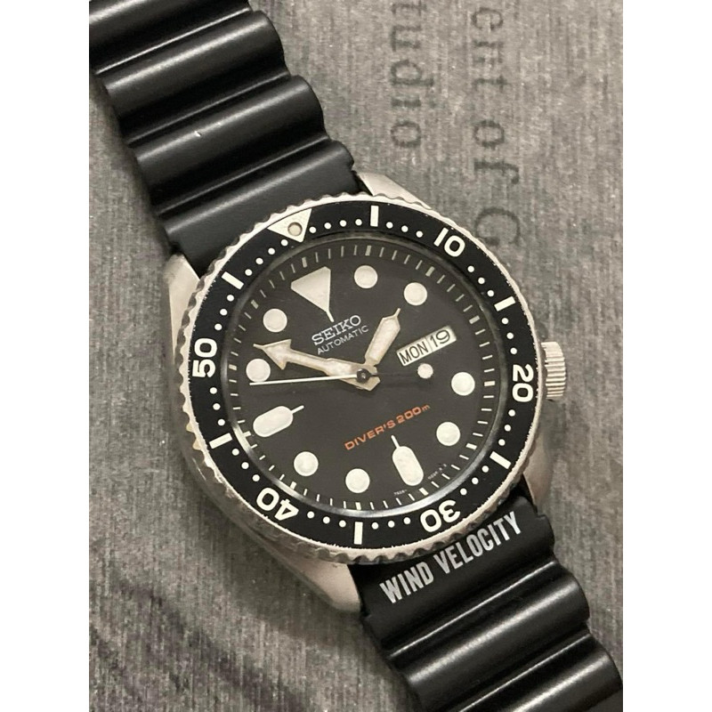 นาฬิกาดำน้ำออโตเมติกรุ่นเก่าพิมพ์นิยม VINTAGE SEIKO DIVERS 200M 7S26-0020 SKX007K AUTOMATIC 2000s 4