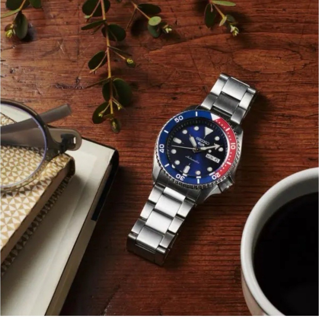 นาฬิกา SEIKO NEW 5 SPORT AUTOMATIC The PEPSI